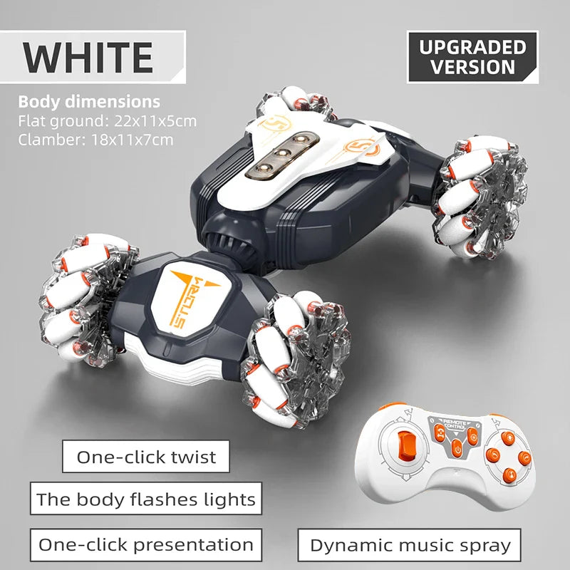 2.4G RC Stunt Car Watch Hand Gestures 360¡ã Rotating Off-road Climbing Remote Control Car Toy For Kids Gift