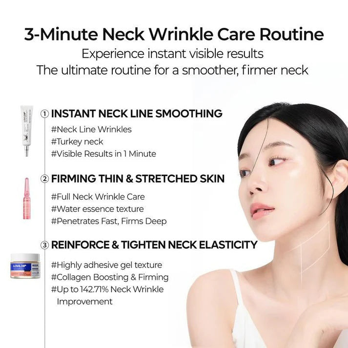NeckLift Pro — 3-Step Wrinkle Repair & Firming System