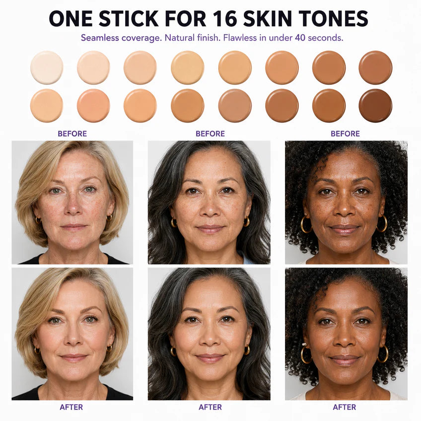 Changing Foundation Stick  – The stick that makes mature skin glow again 2026