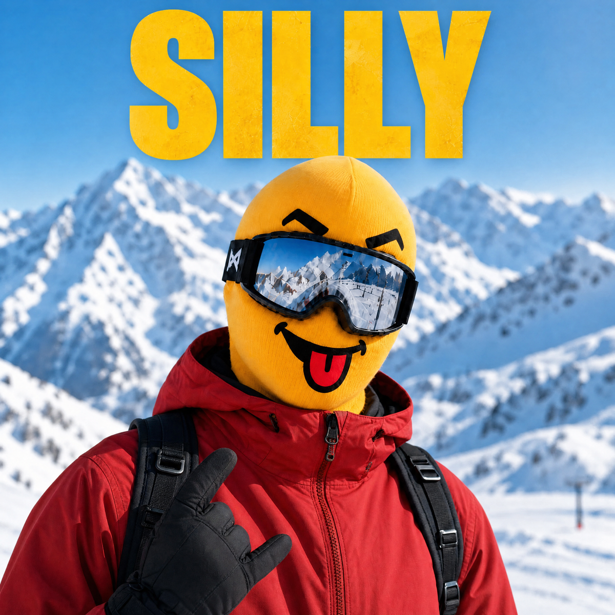 Funny Ski Mask + Free Ski Goggles = A Complete Ski Look