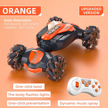 2.4G RC Stunt Car Watch Hand Gestures 360¡ã Rotating Off-road Climbing Remote Control Car Toy For Kids Gift