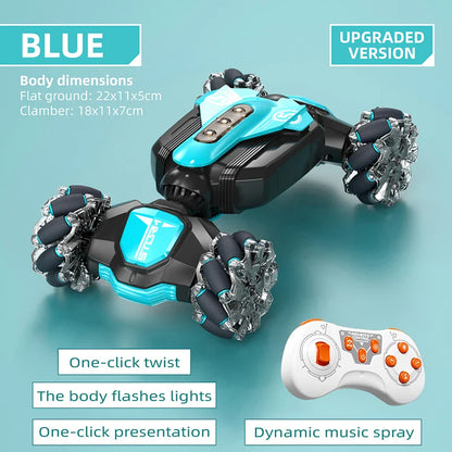 2.4G RC Stunt Car Watch Hand Gestures 360¡ã Rotating Off-road Climbing Remote Control Car Toy For Kids Gift
