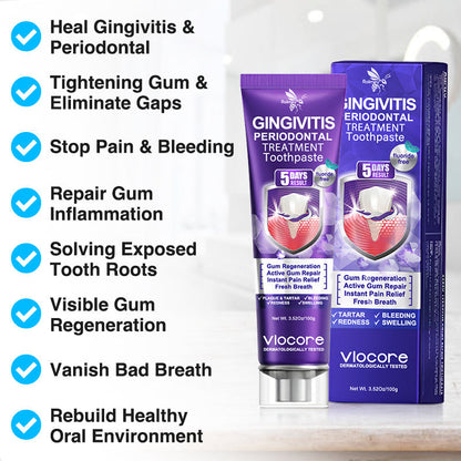 Rolimey® VioCore Bee Venom Gingivitis & Periodontitis Treatment Toothpaste