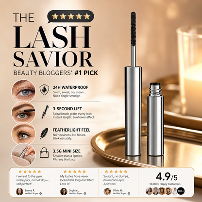 🎁✨ Waterproof Curling & Lengthening Mascara ✨